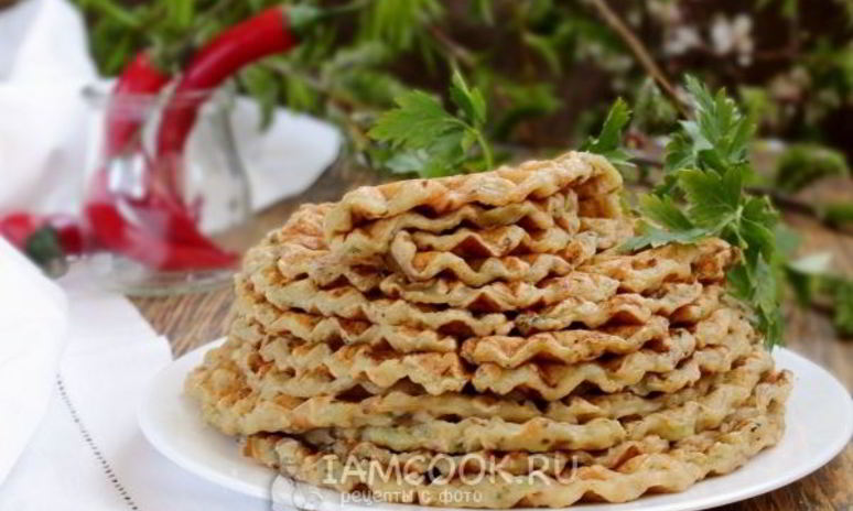 Рецепт постных вафель в электровафельнице