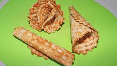 постные вафли