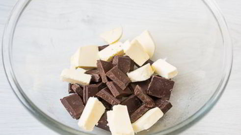 шоколадно-банановые вафли