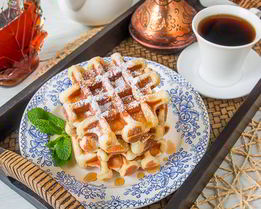 Творожные вафли