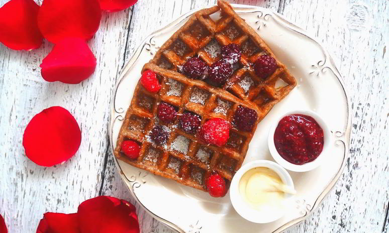 Рецепт вафель без яиц