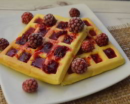 Вафли из кукурузной муки