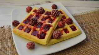 Вафли из кукурузной муки