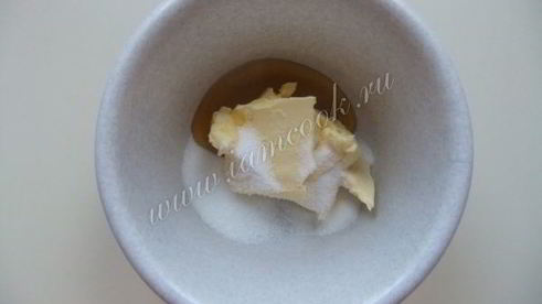 вафли с рисовой кашей и киселем