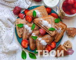 Вафли шоколадные