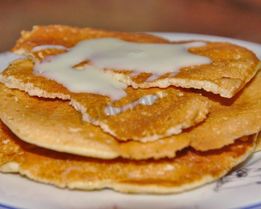 Вафли в сковороде