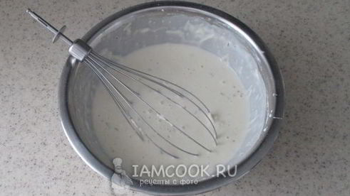 вафли в вафельнице с сыром