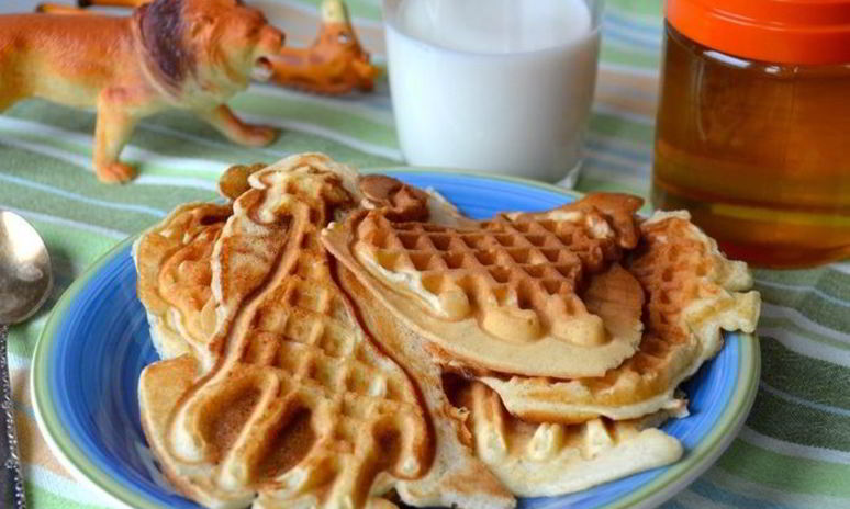 Рецепт венских вафель ребятам о зверятах