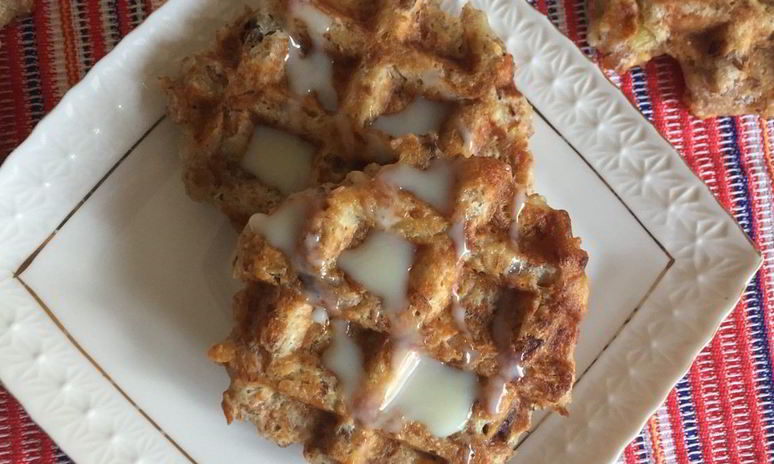 Рецепт венских вафель с мюсли