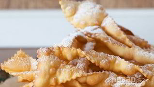 Вкусный хворост, который тает во рту