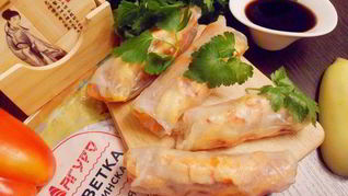 Вьетнамские конвертики с креветками