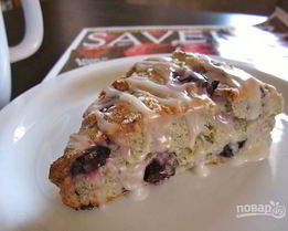 Выпечка с черникой