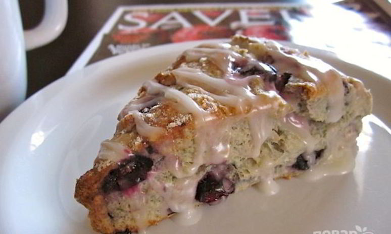 Рецепт выпечки с черникой