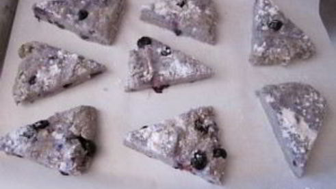 выпечка с черникой