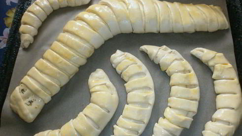 выпечка с шоколадно-ореховой пастой