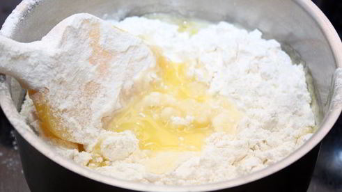 круглые эклеры с заварным кремом