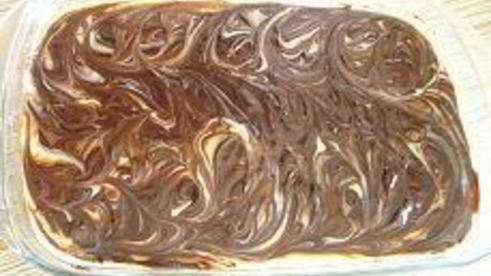 ореховые пирожные с профитролями