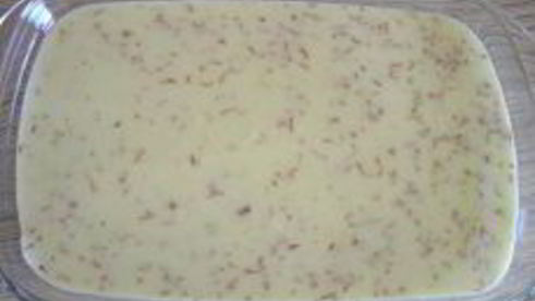 ореховые пирожные с профитролями