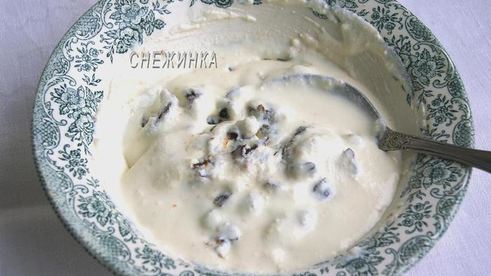 овсяные эклеры с творожным кремом