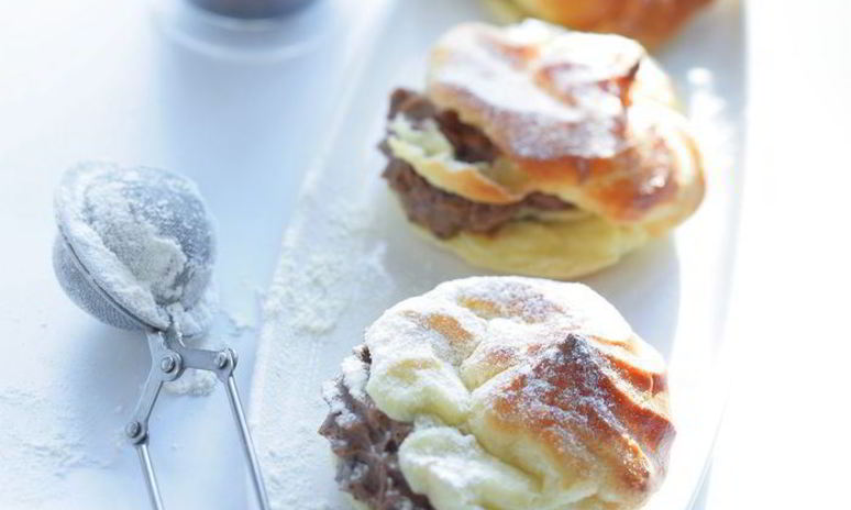 Рецепт профитролей с кремом прага