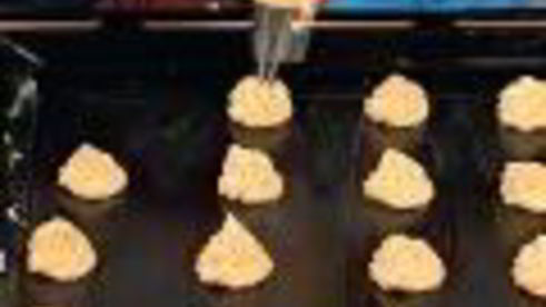 профитроли с лососем