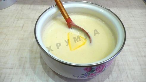 профитроли с заварным кремом