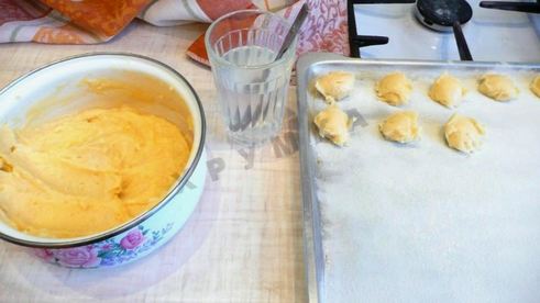 профитроли с заварным кремом