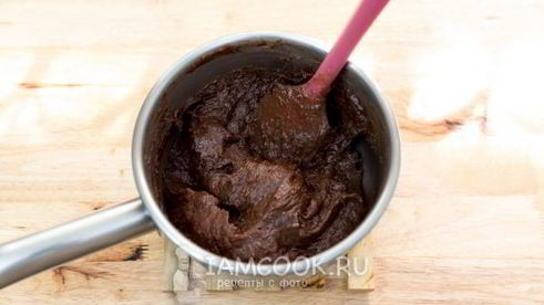 шоколадные профитроли с кремом