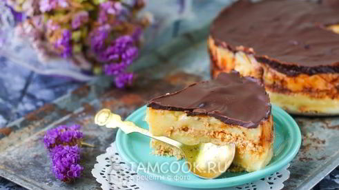 торт эклер без выпечки