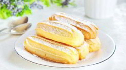 эклеры с белковым кремом