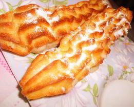 Эклеры с ореховым кремом