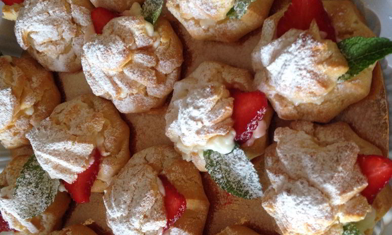 Рецепт эклеров с творожно-йогуртовым кремом