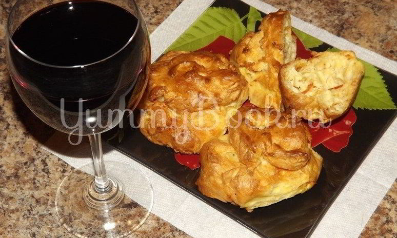 Рецепт закусочных профитролей