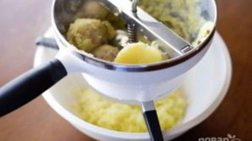 картофельная запеканка из пюре