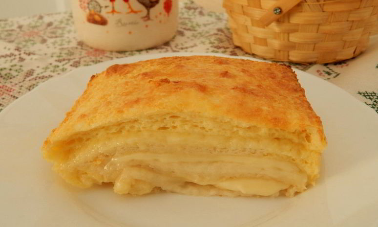 Рецепт хлебной запеканки