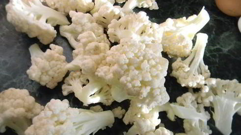 кукурузная запеканка с цветной капустой