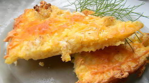 кукурузная запеканка с цветной капустой