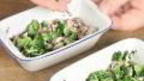 куриная запеканка с брокколи