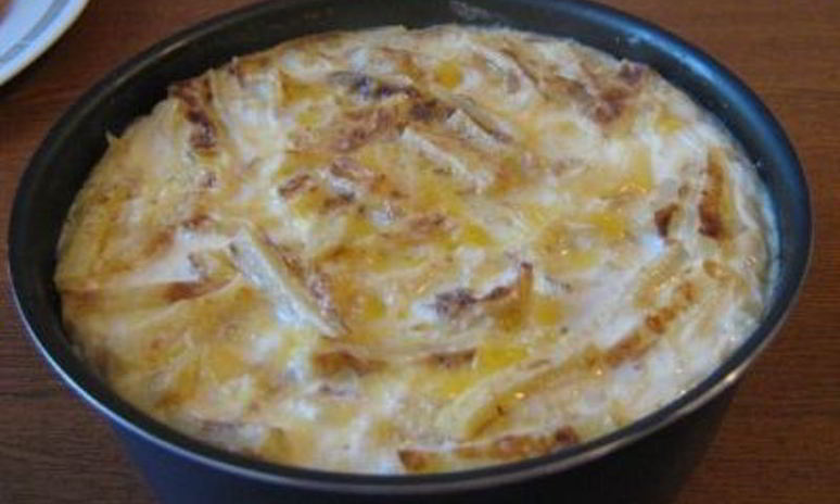 Рецепт лапшевника крахмального