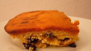 Легкая творожная запеканка с кускусом