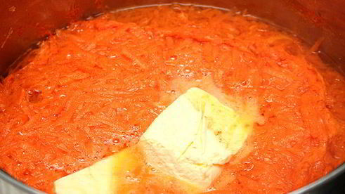 морковная творожная запеканка