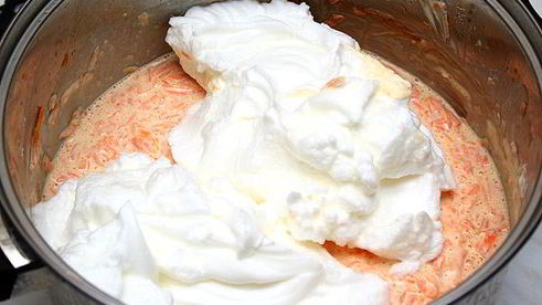 морковная творожная запеканка