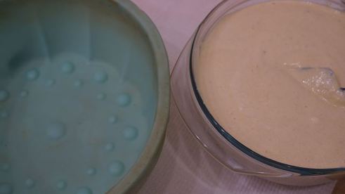 нежная творожная запеканка с фруктами