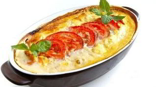 Нежная запеканка из куриного филе