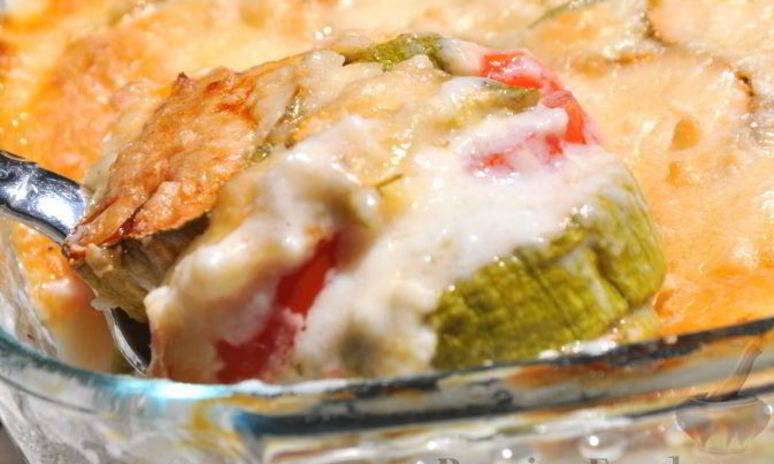 Рецепт овощной запеканки под соусом