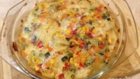 постная запеканка из макарон