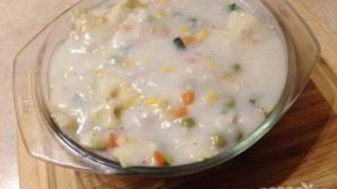 постная запеканка из макарон