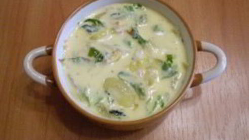 рыбная запеканка из минтая