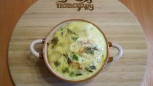 рыбная запеканка из минтая