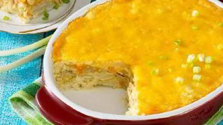 Рыбная запеканка с овощами